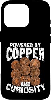 Coin Collector Powered By Copper Numismatics Case for iPhone 16 Pro