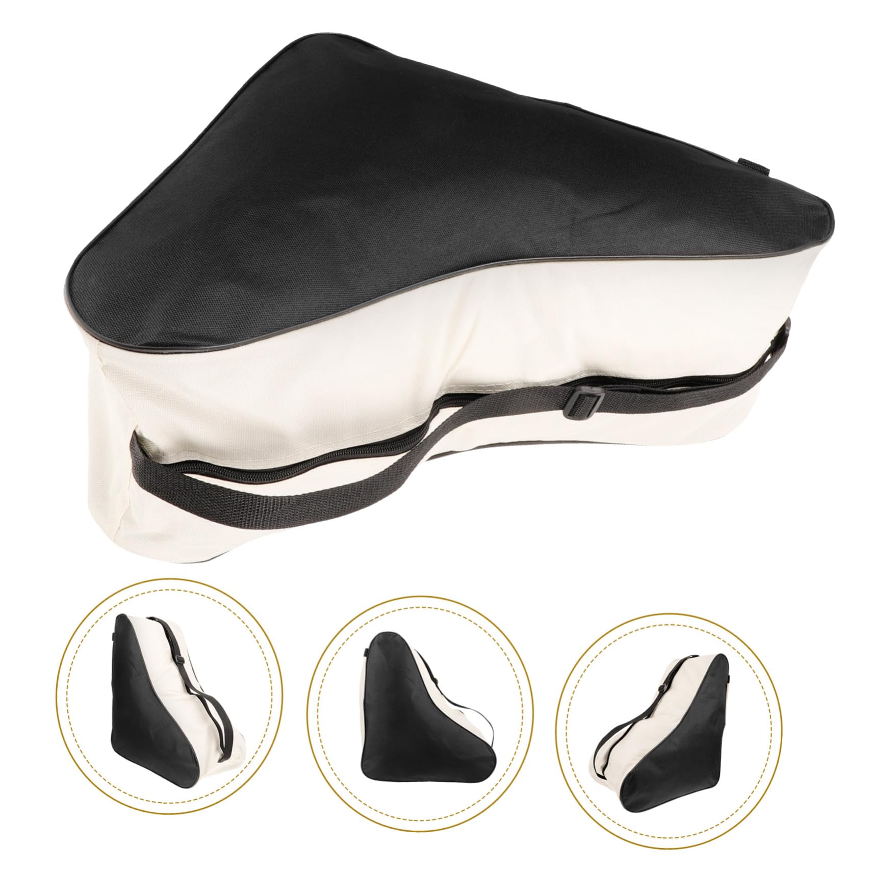 TOYANDONA Bolsa De Patines Hielo Patinar Almacenamiento Patines Contenedor De Patines Accesorios Contenedor De Zapatos De Patinaje Bolsa De Hombro con Ruedas Tela Oxford