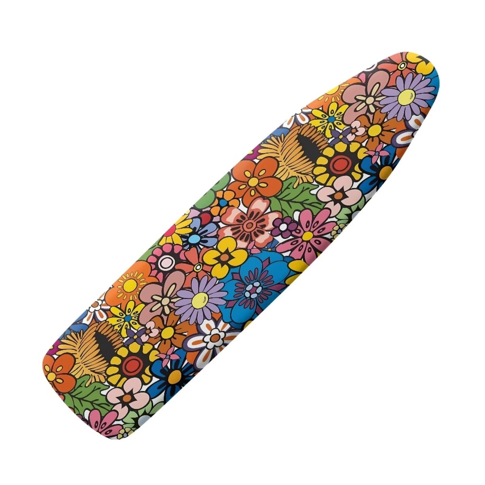 Belidome Hippie Flower Print Premium Iron Board Covers Fits All Ironing Boards