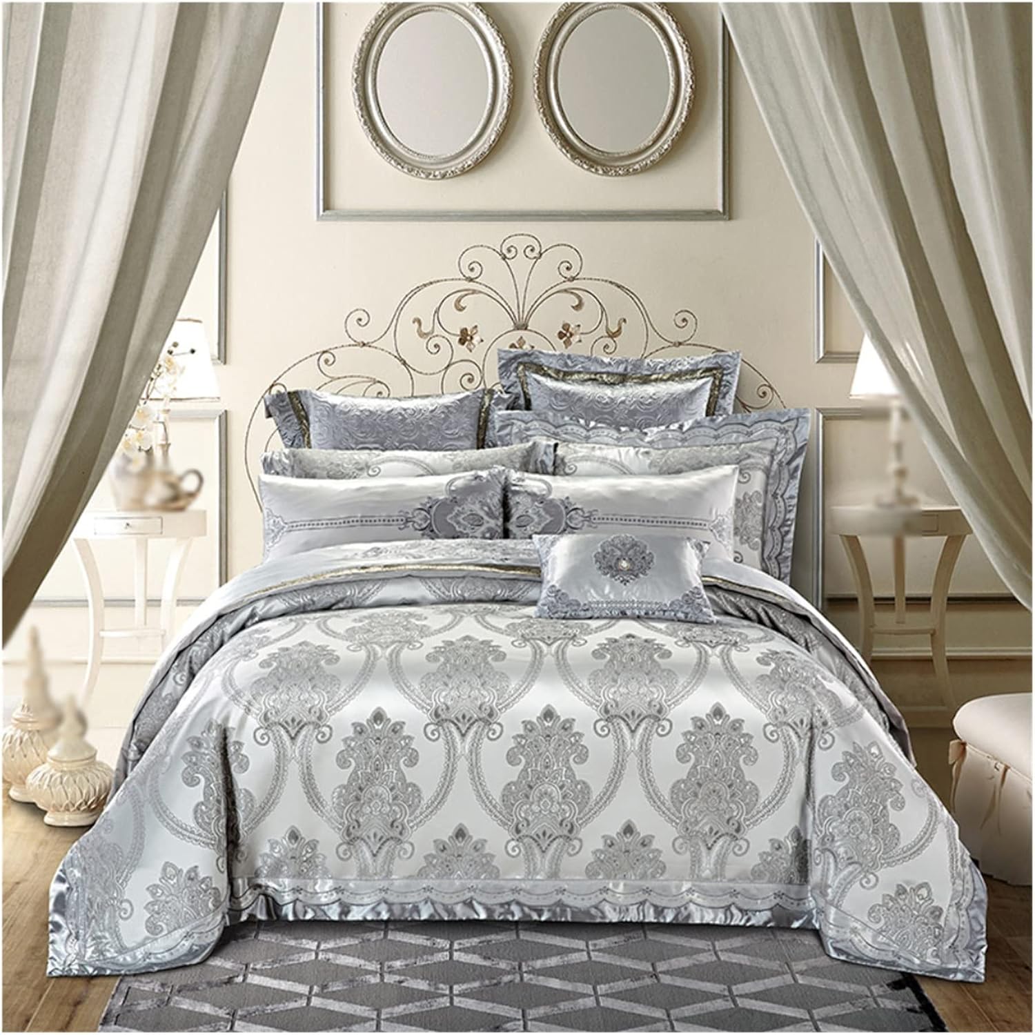 Silk Cotton Bedding Bedding (Color: A, Size: 1.8 * 2.0m)