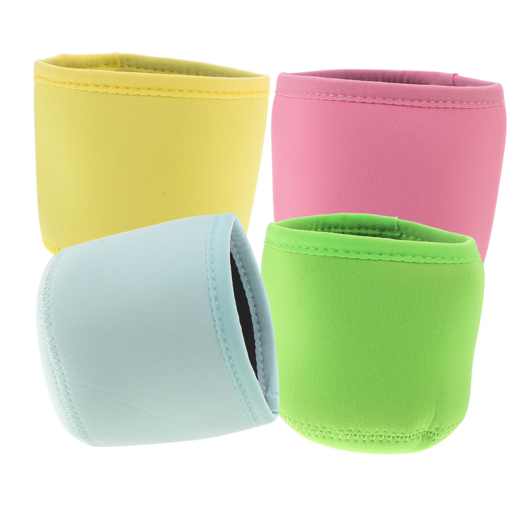 Amosfun 16 Stück Frostschutz Tassenabdeckung Kaffeezubehör Eishüllen Für Kaltgetränkhülle Tassenhüllen Kaffeetassenhülle Eishüllen Polyester