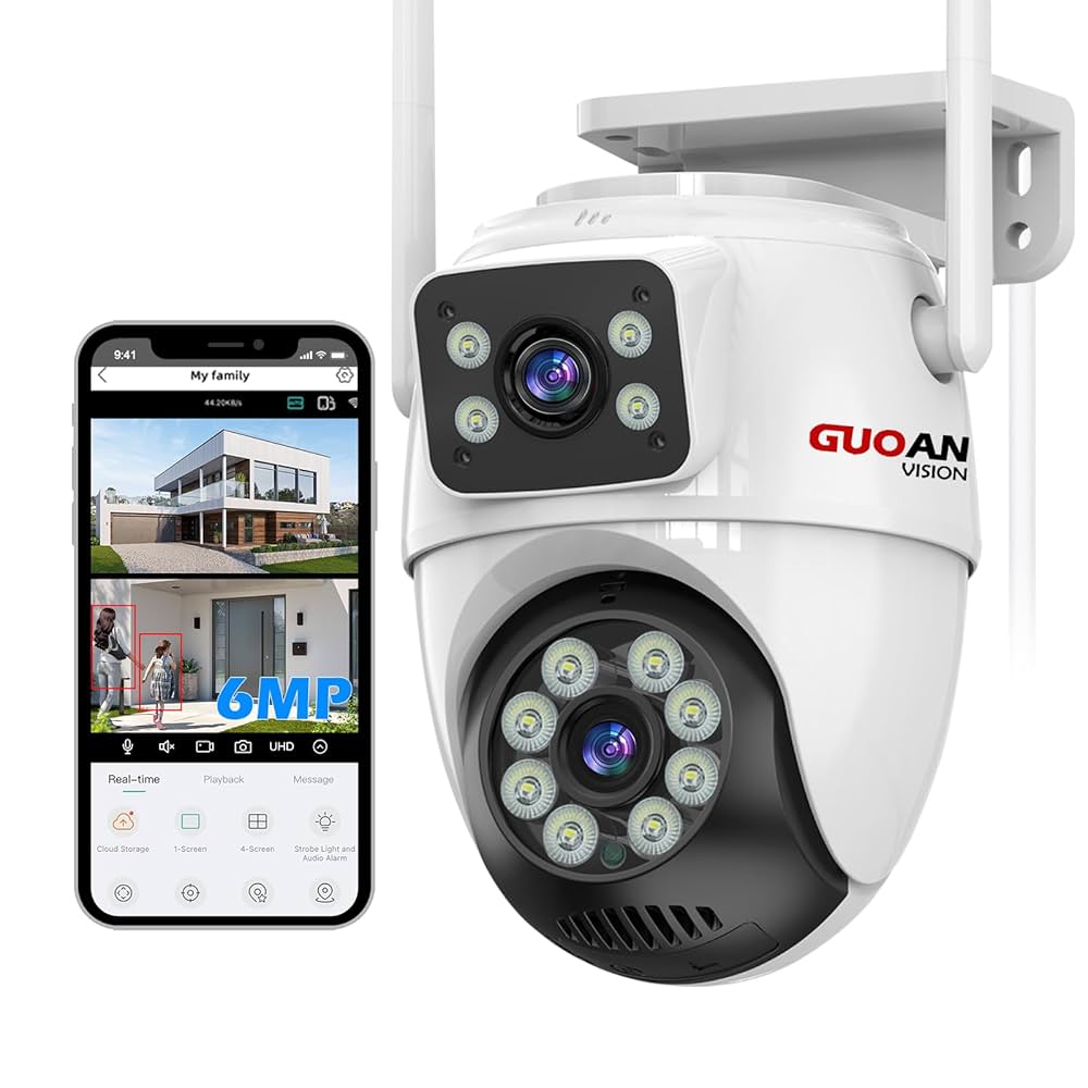 Amazon.co.jp: GUOANVISION 防犯カメラ 屋外 : 家電＆カメラ