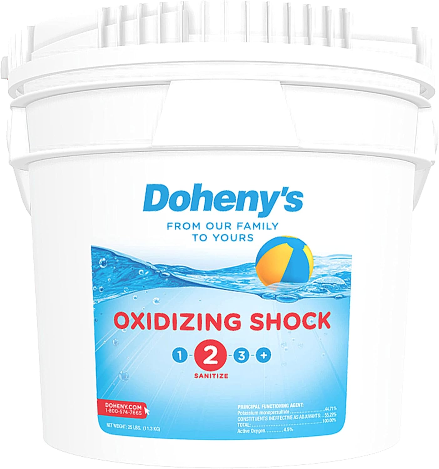 Doheny's Chlorine Free Oxidizing Shock 25 lb. Bucket