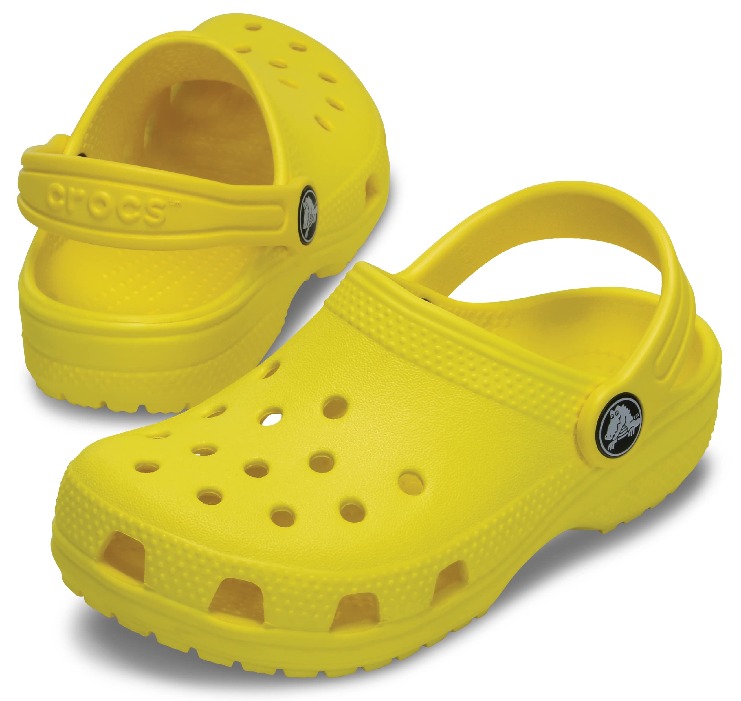 Crocs Classic Clog T, Zuecos Unisex niños, Lemon, 27/28 EU