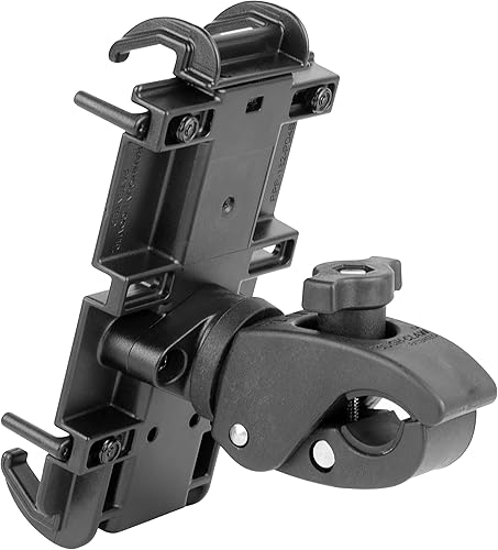 Miniatura 3 de RAM MOUNTS Soporte de teléfono grande de agarre rápido con RAM-HOL-PD4-400-1U de bajo perfil