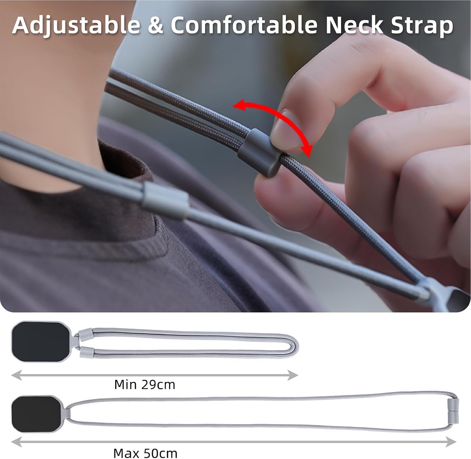 Magnetic Neck Mount for Insta360 GO Ultra/Mic Air Accessories image 5