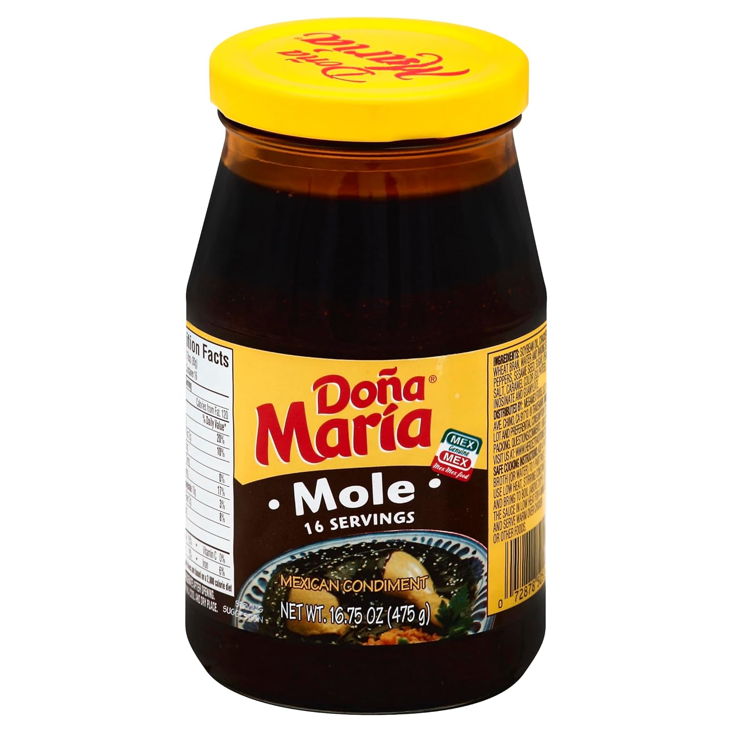 Generic D.ona Maria Mole 16.75 oz (Pack of 12)