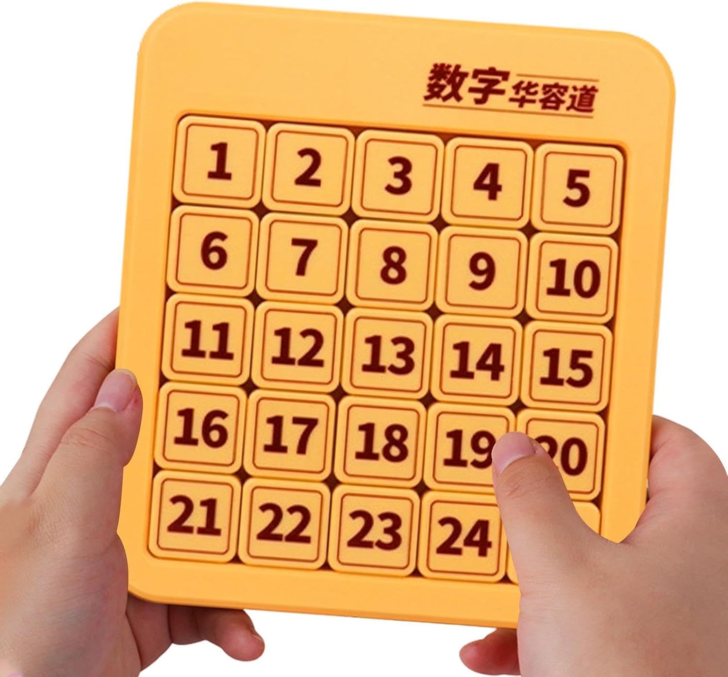 Puzzle przesuwne 6x6 magnetyczne przesuwne puzzle cyfrowe | Edukacyjne gry edukacyjne do domu, podróży, na kemping, do szkoły,