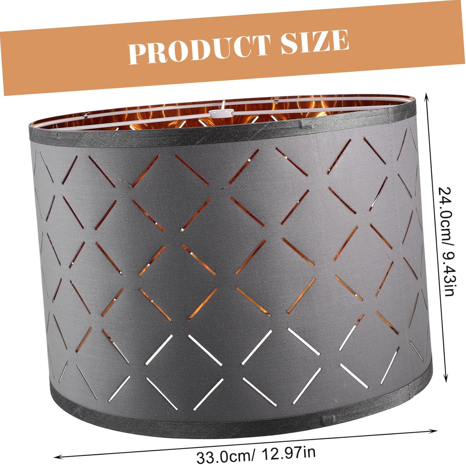 Table Lamp Shade Decorative Hollow Ceiling Lampshade Replacement for Indoor Lighting Fixtures Versatile Design for Use Eye Stylish