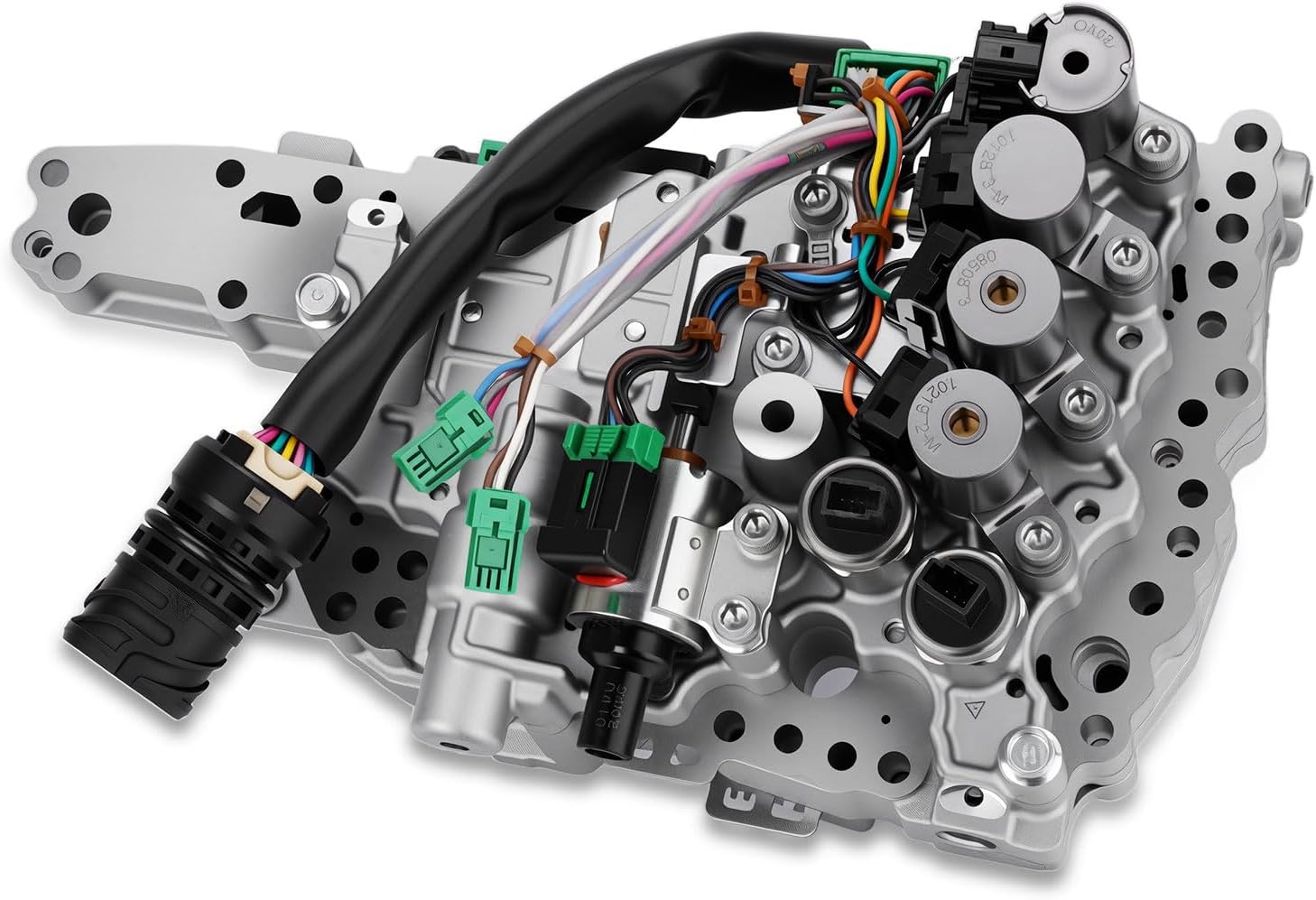 Transmission Valve Body with Two Pressure Sensor Compatible with Nissan Jeep Dodge Mistubishi Suzuki Altima Compass Outlander SX4 1.6L 2.0L 2.4L 2.5L, Replace# RE0F10A JF011E 317051XF0C 317051XF1A