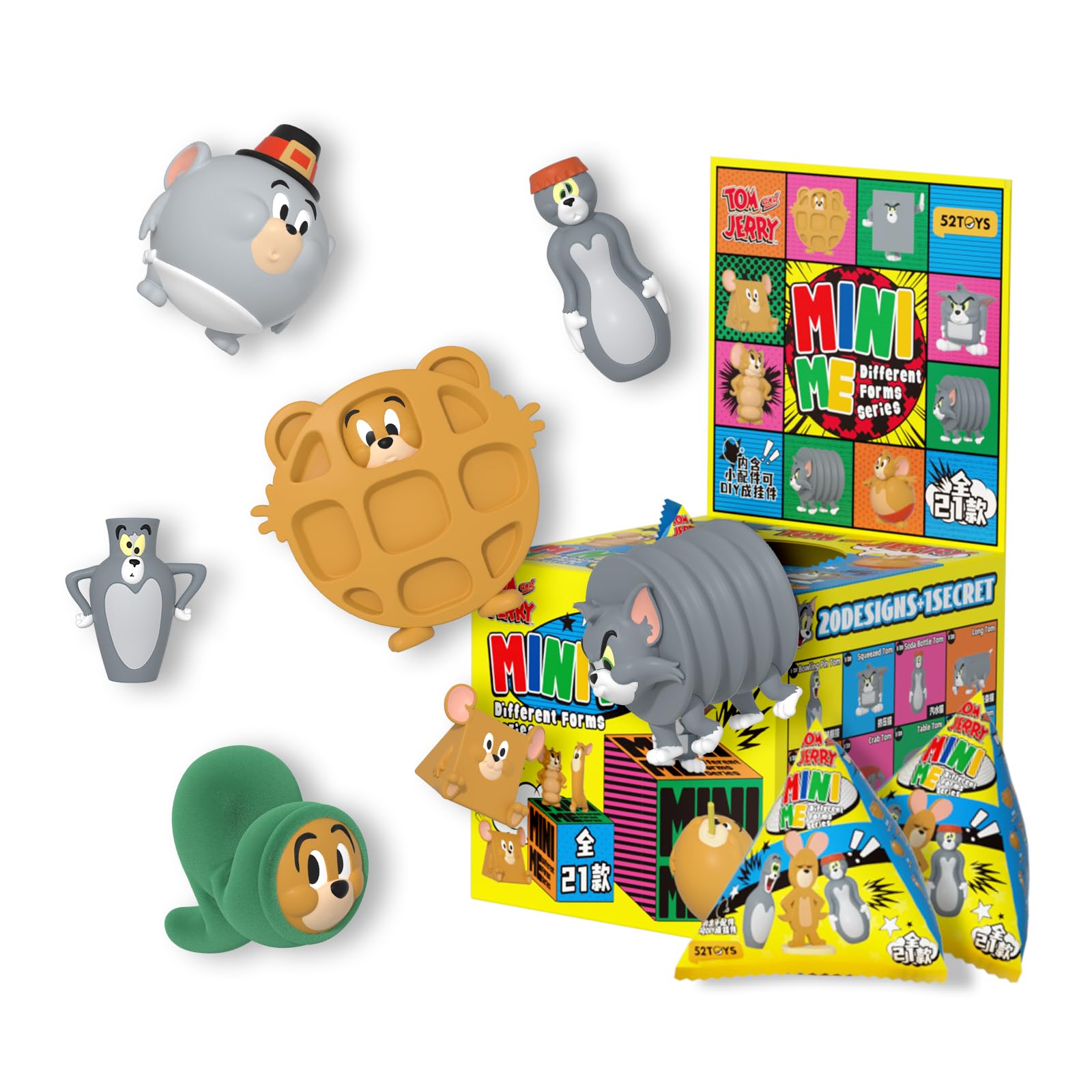 Amazon.co.jp: 52TOYS BLINDBOX TOM and JERRY「トムとジェリー