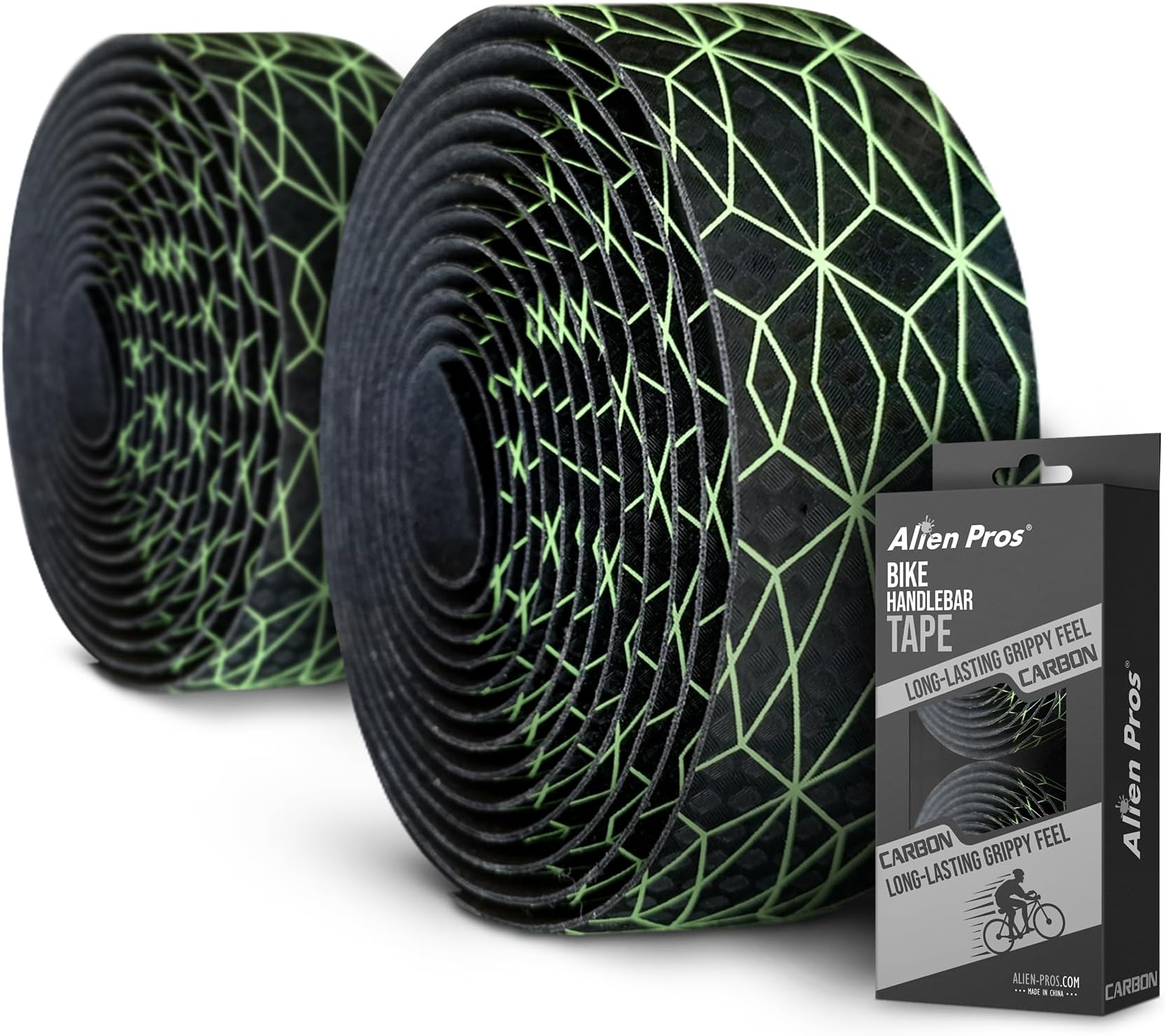 Alien Pros Bike Handlebar Tape PU (Set of 2/4) - Enhance Your Bike Grip with These Bicycle Handle bar Tape - Wrap Your Bike for an Awesome Comfortable Ride