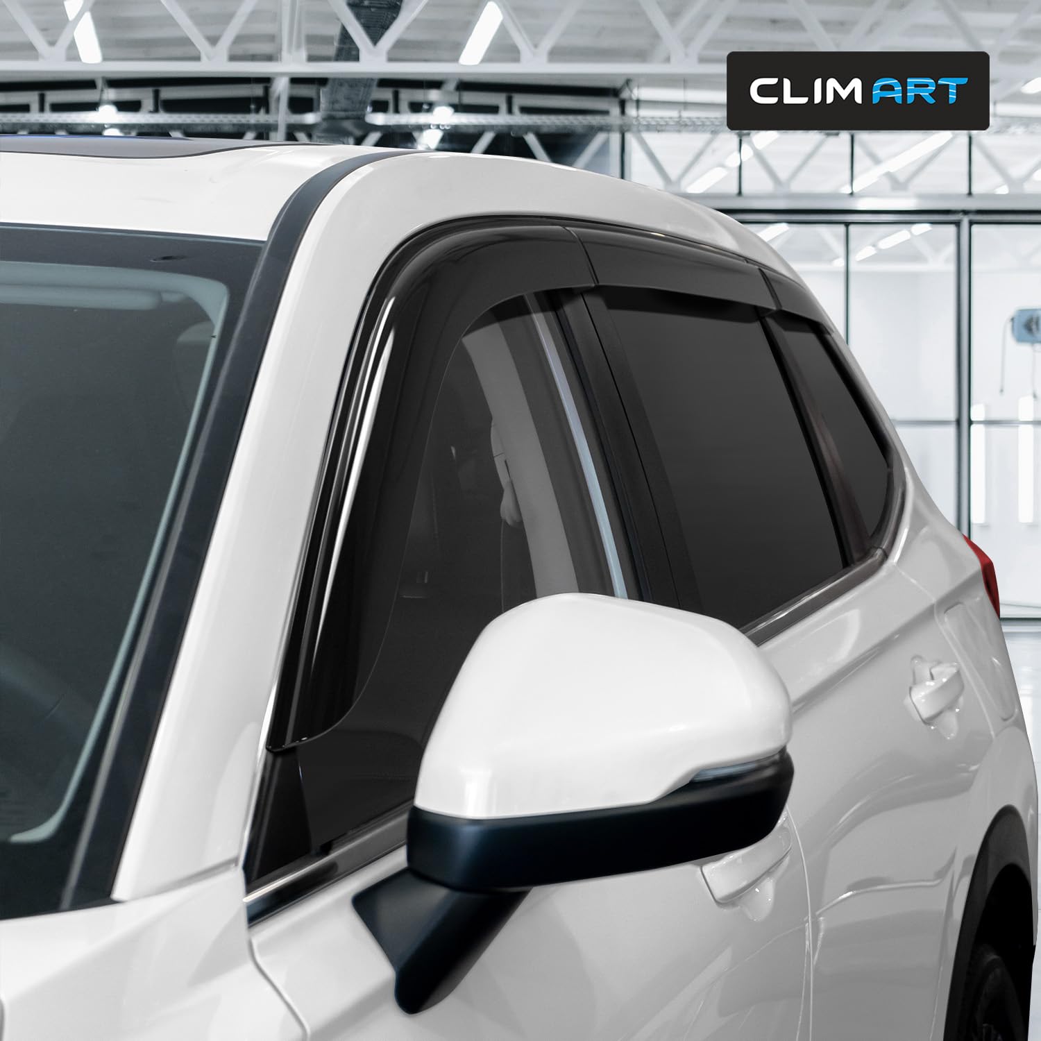 CLIM ART Deflektory do/kompatybilne z Honda CR-V 23-26 - Naklejana 6 szt