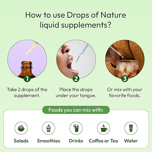 Miniatura 7 de Gotas líquidas de quercetina con bromelina y zinc (5 mg) - Apoyo inmunológico para adultos y niños - Bioflavonoides ultraconcentrados - Defensa