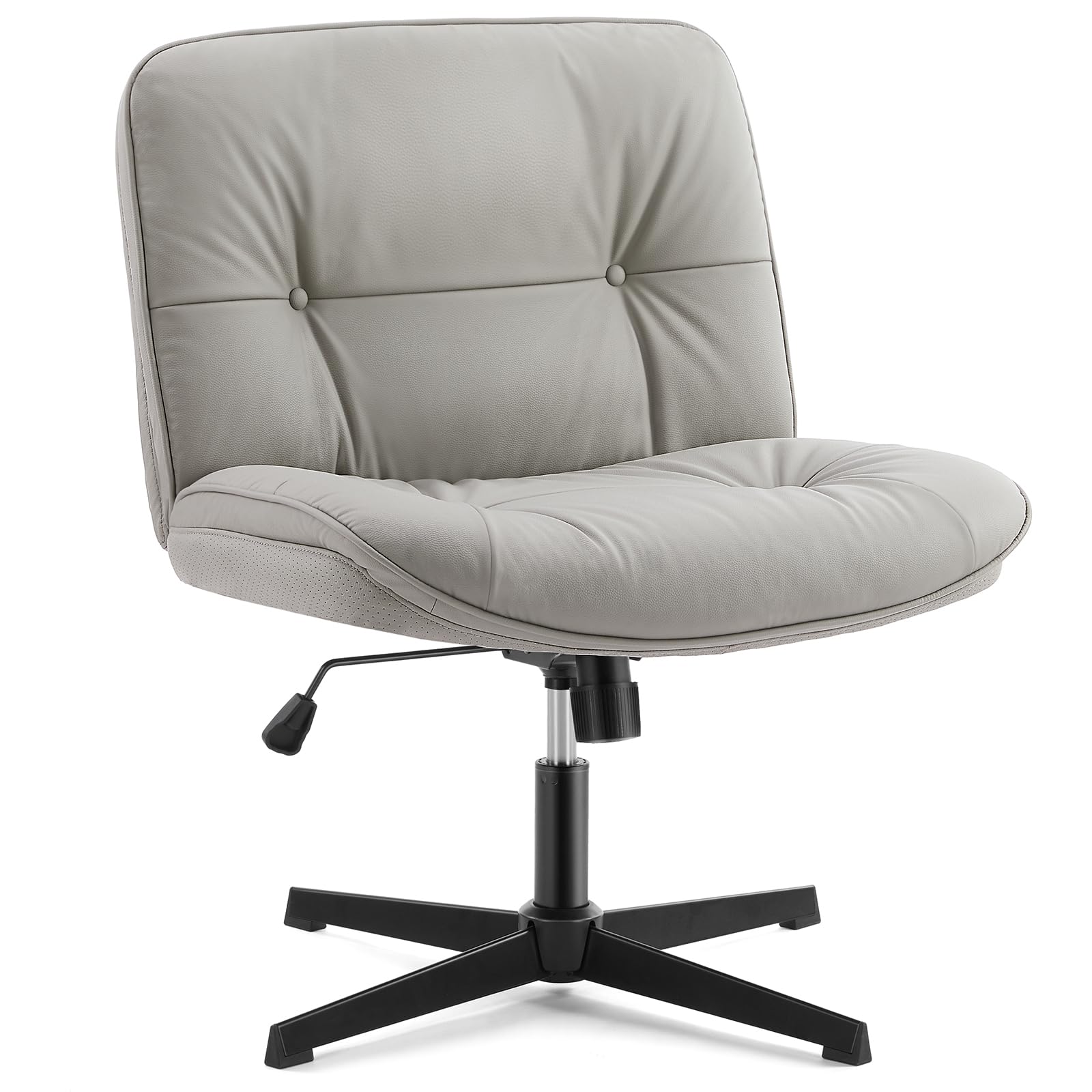 kuriyチェア Amazon.com: UOCFYK Criss Cross Legged Office Chair, Modern PU
