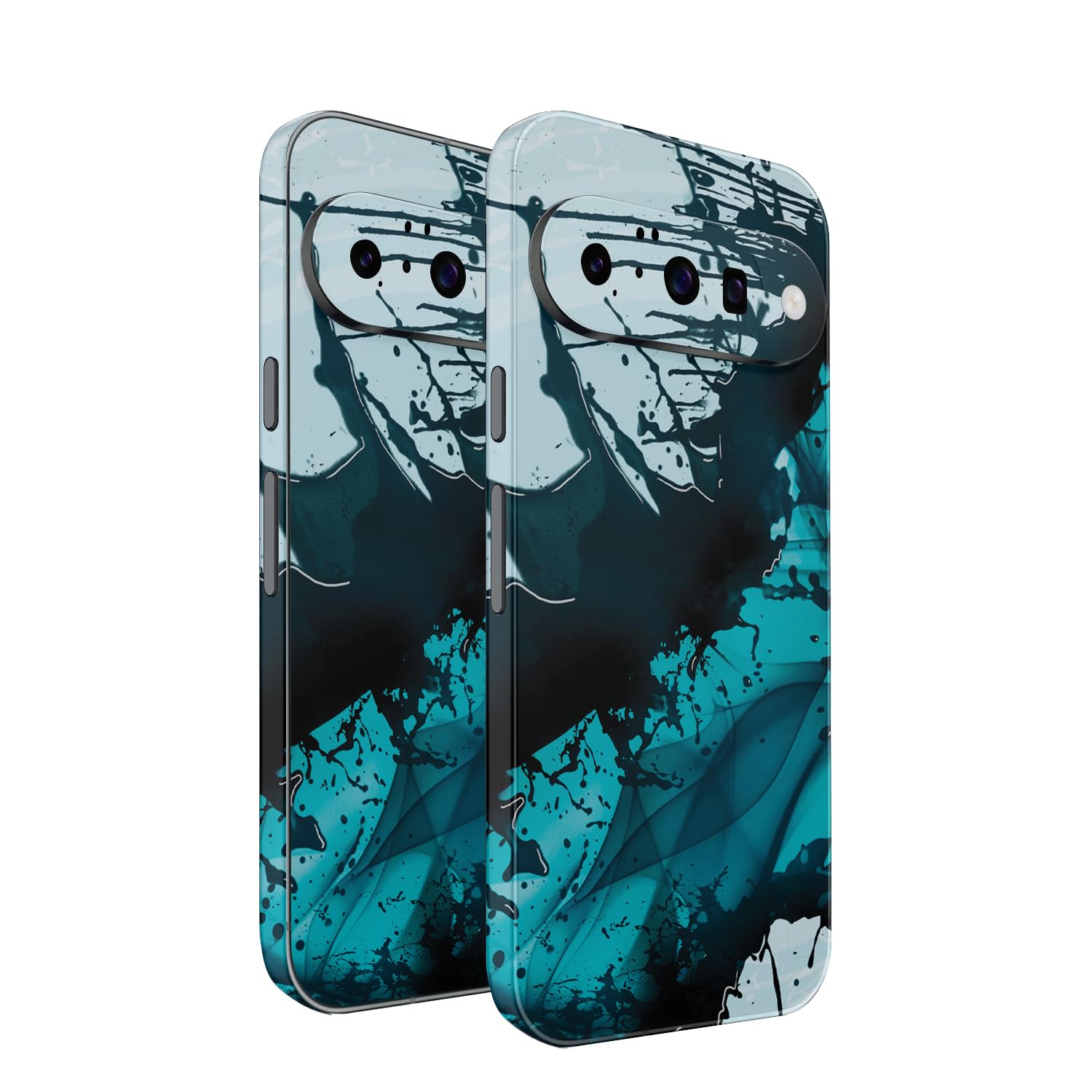 2 Pack of Phone Skins for Google Pixel 10 - Wild Splash| Protective Vinyl Covers | Matte Finish | Made in The USA by MightySkins