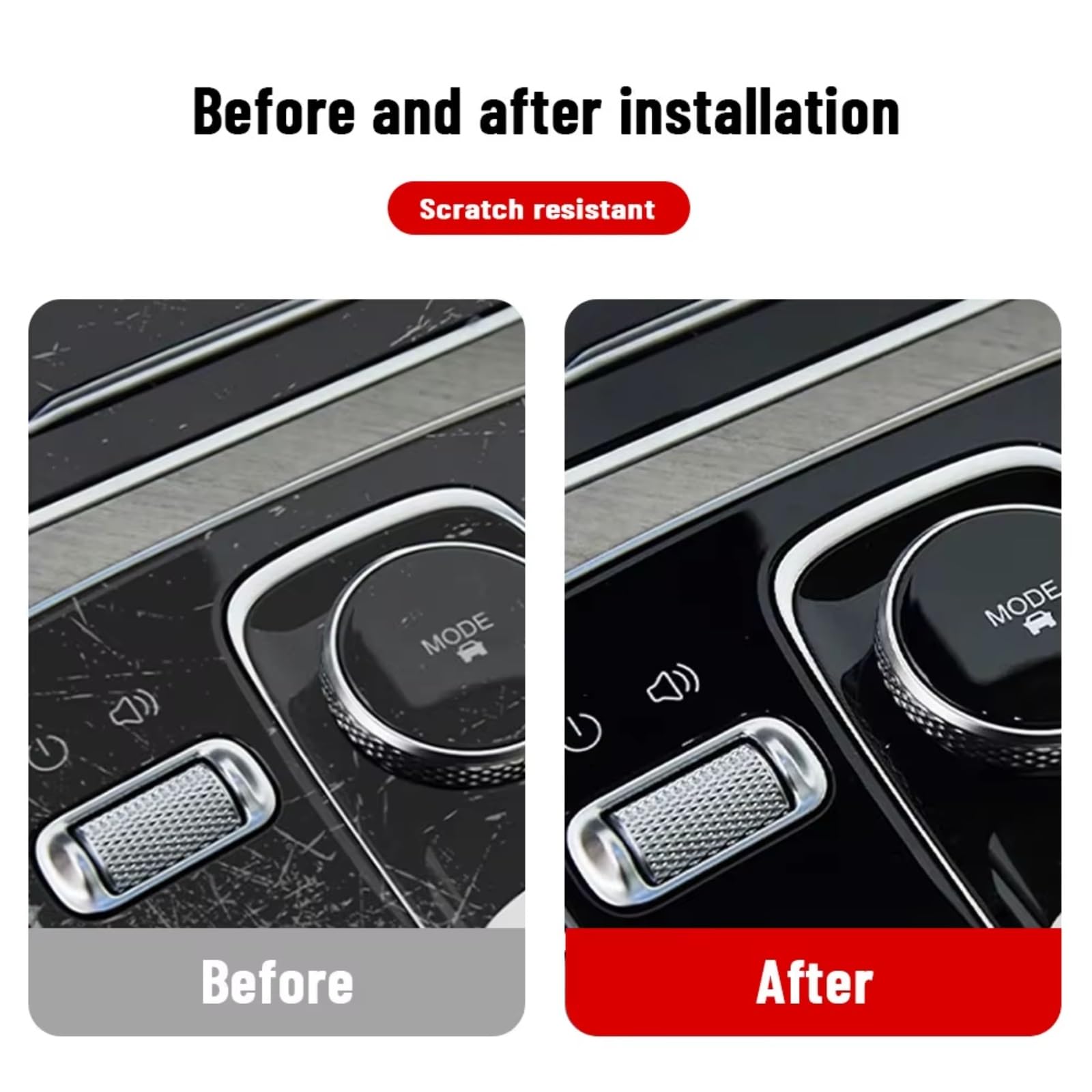 GPS Film Protection Compatible Avec Grand Pour Koleos 2025 Protecteur D'écran GPS De Voiture Anti-rayures Console Centrale Navigation Film Protecteur HD Clair(B)