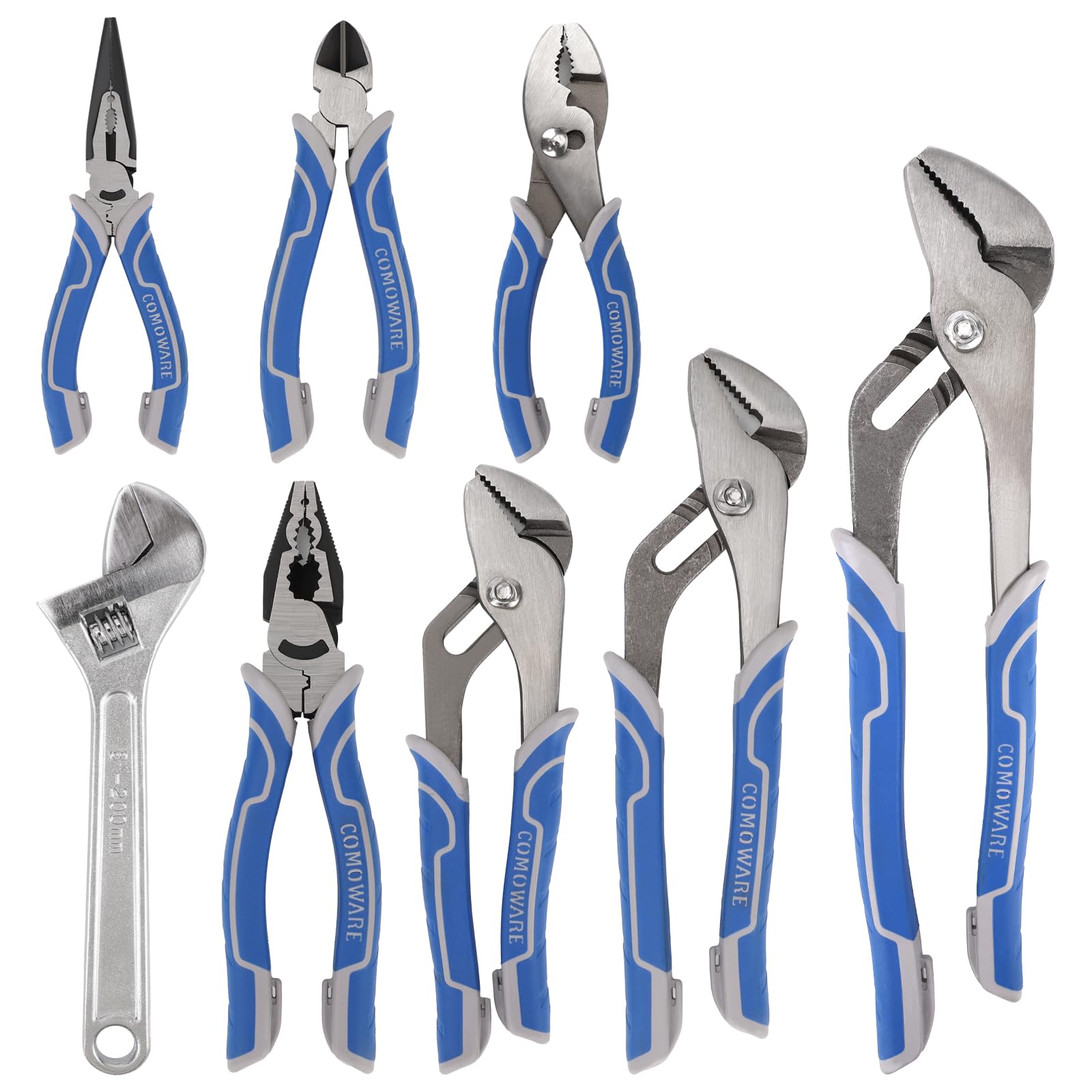 COMOWARE 8Pcs Pliers Set, 12