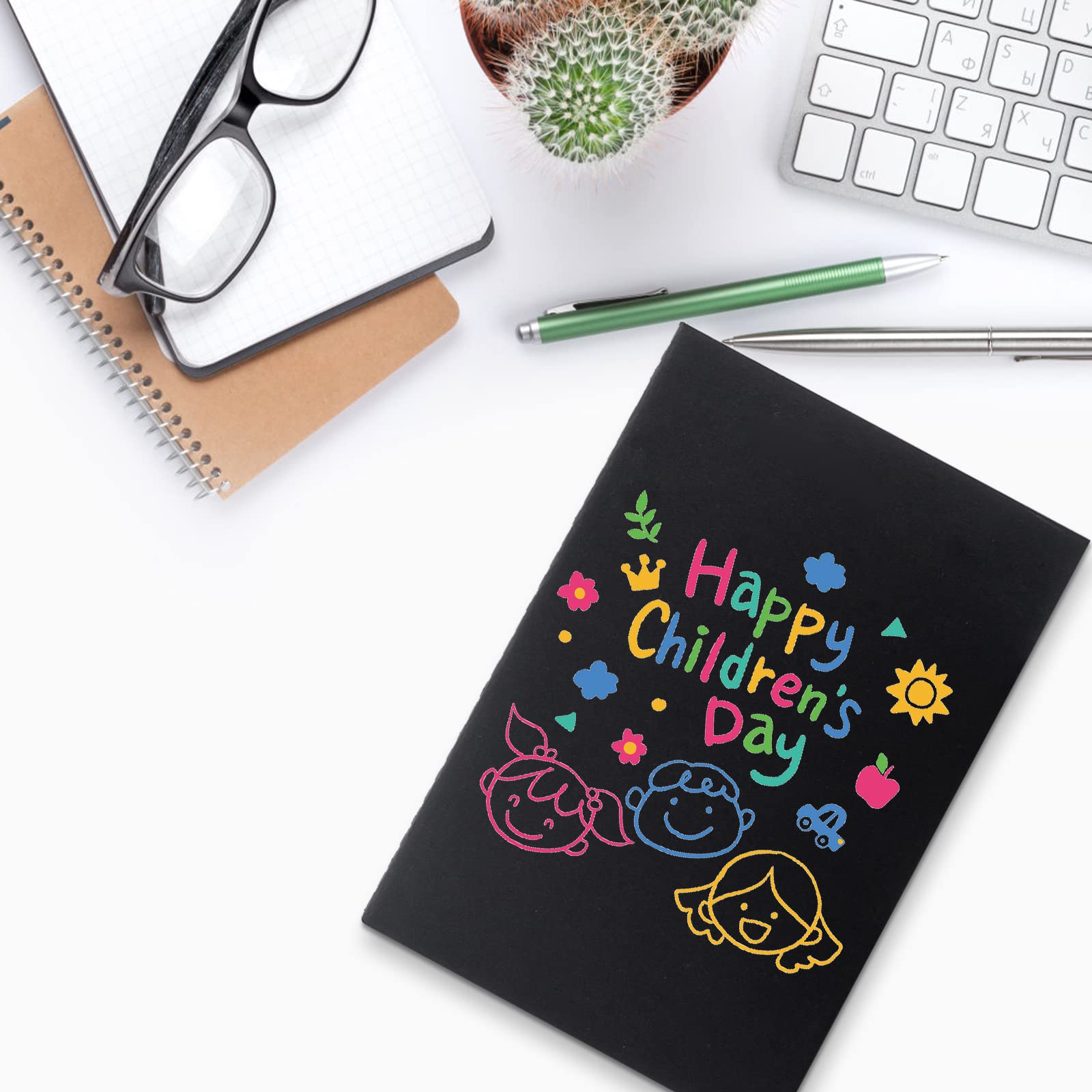 Lot De 12 Carnets Vierges A5 De 14 X 21,1 Cm, Non Lignés