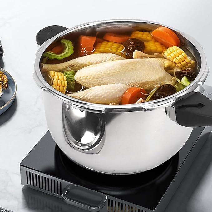 Olla a Presión Acero Inoxidable 6L Dpofirs miniatura 2
