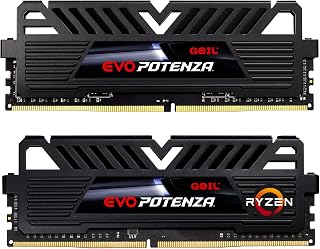 GeIL EVO Potenza AMD 16GB (2 x 8GB) 288-Pin PC RAM DDR4 3200 (PC4 25600) Desktop Memory Model GAPB416GB3200C18ADC