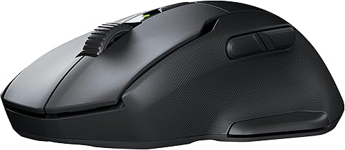 Miniatura 6 de ROCCAT Kone Air - Mouse ergonómico inalámbrico para juegos con batería de 800 horas de duración, sensor óptico de 19 K DPI, agarres laterales de