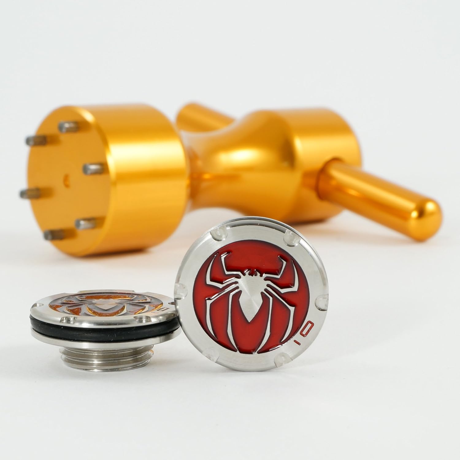 19th Hole Custom Shop 2 x 10g Red Deluxe Tour Style Weights Wrench for Scotty Cameron Fastback, Squareback, Spider