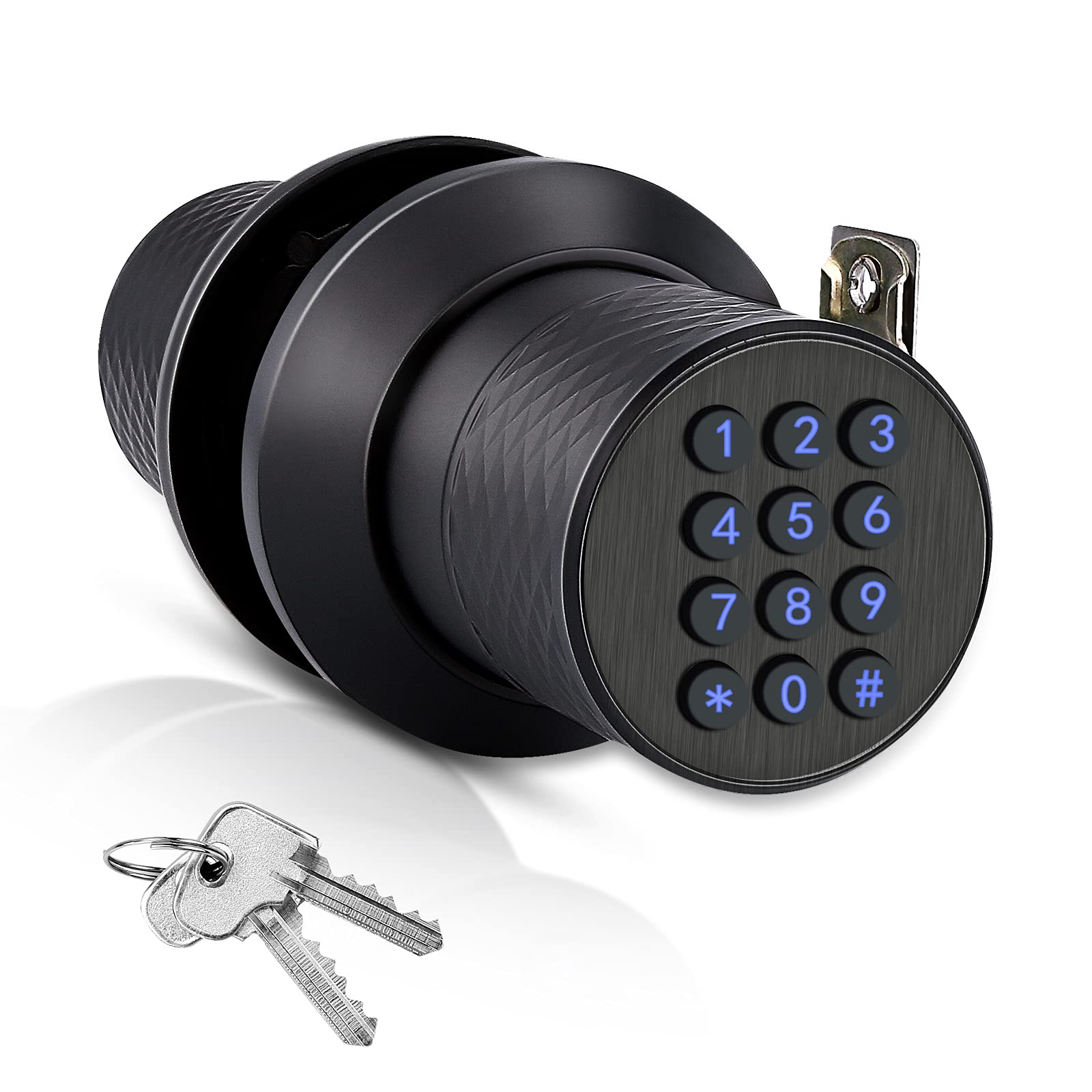 Smart Lock, FITNATE Keyless Smart Lock Digital Door Lock with Keypad, Waterproof Electronic Keypad D