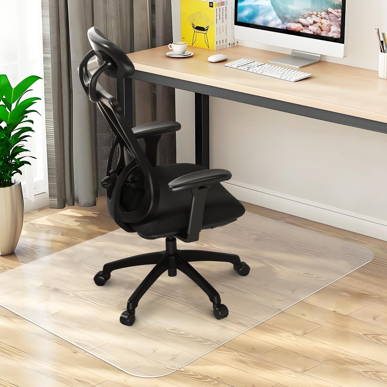 Desk Chair Carpeted Surface Chair Mats For Hard Floors Carpeted