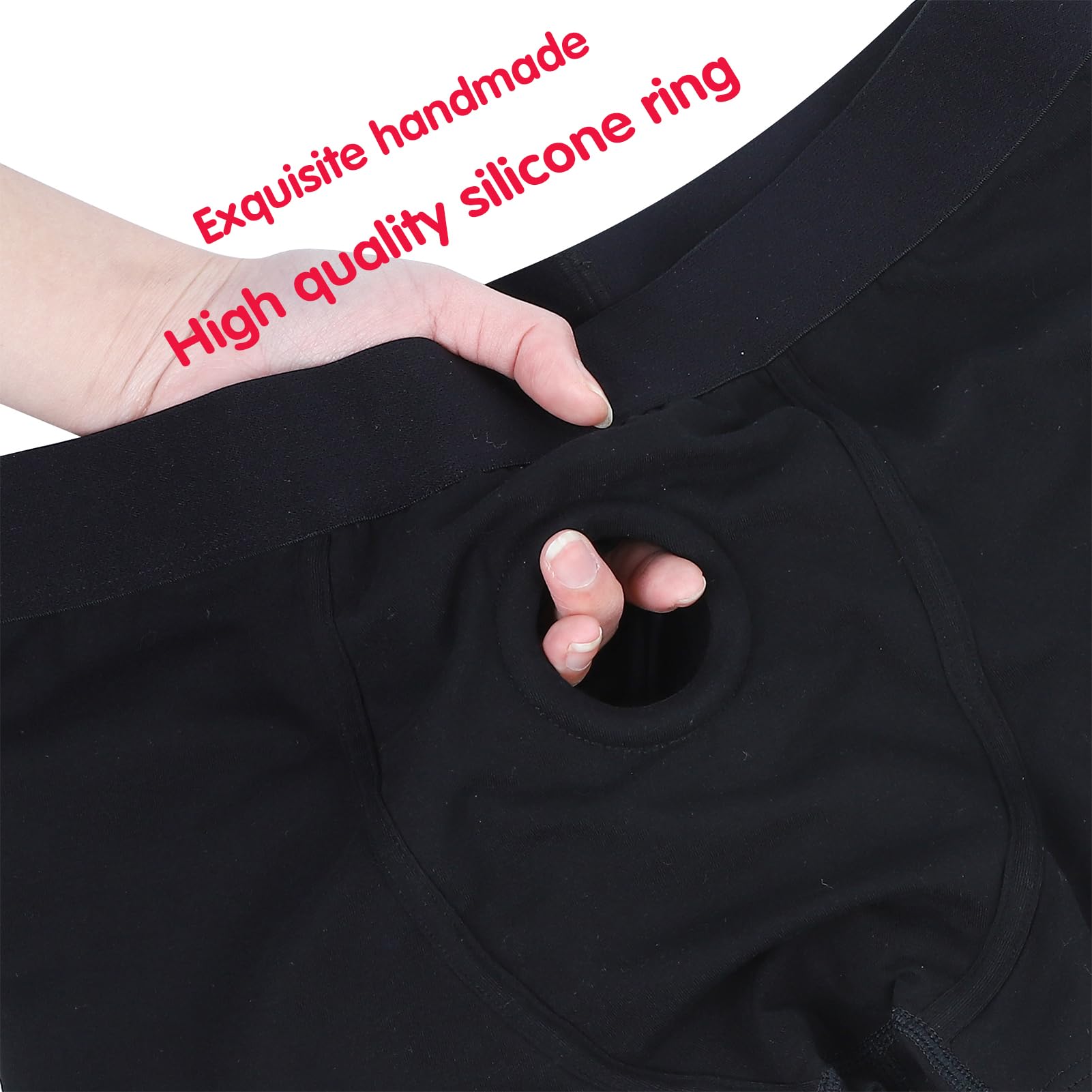 Lacnuopao Strap on Underwear Harness, Strapon Harness Strapon Strapless Strap on Boxer Strap ons Brief Panties