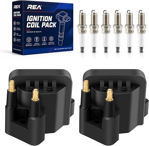 DR39 Ignition Coil and Iridium Spark Plugs for Buick for Che