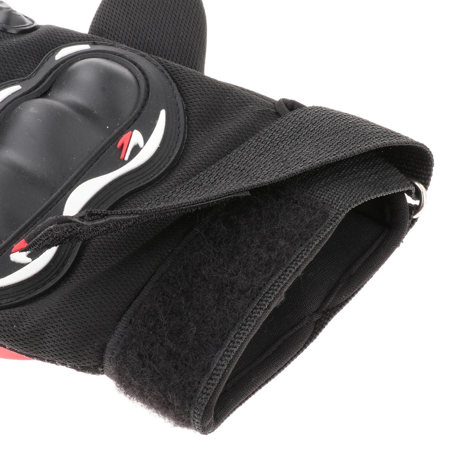 Oshhni Gants Skateboard avec Mousse Protectrice Armature Cuir Ajustement Grâce à Ventilation Optimale Adaptés à la Pratique du Skate Descente Danse