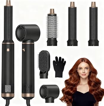 Blow Dryer Brush 5 in 1 Ionic Hot Air Styler Hair Dryer Brush