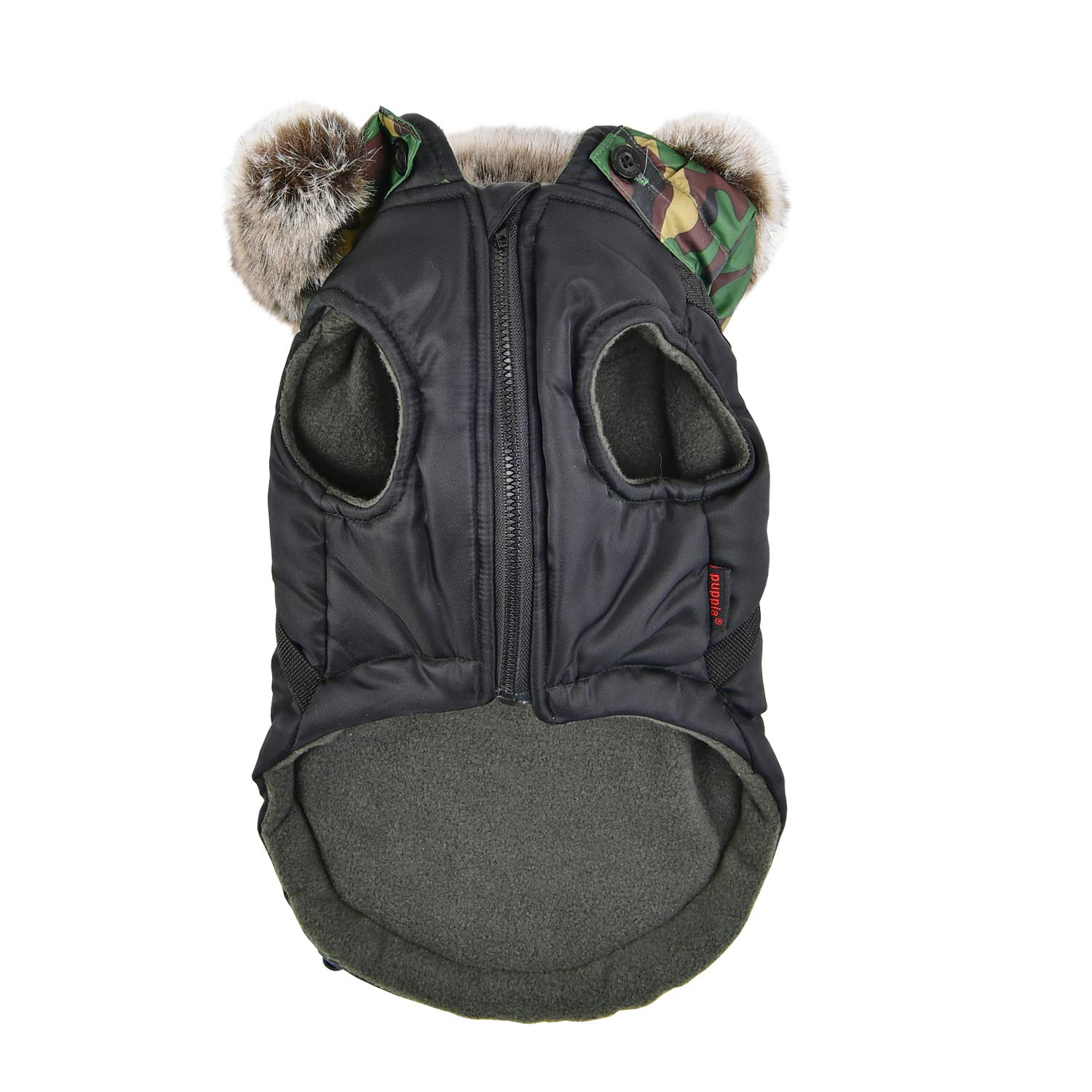 Puppia Orson Black L Dog Coat - 2260 g - Image 2