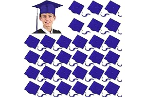 30Pcs Bulk Grad Cap Child Adult Adjustable Mortarboard Graduation Caps