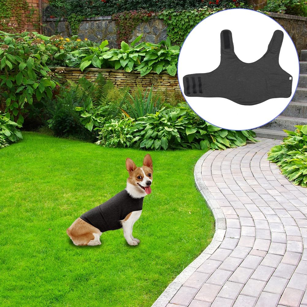Joyzan Giacca Antiansia per Cani, Cappotto Aiutare i Cani a Combattere L'ansia Cappotti Mantenere Calmante Cane Leggero Regolabile Camicia Antistress Animali Domestici Giubbotto Calmanti Caldo Ansia