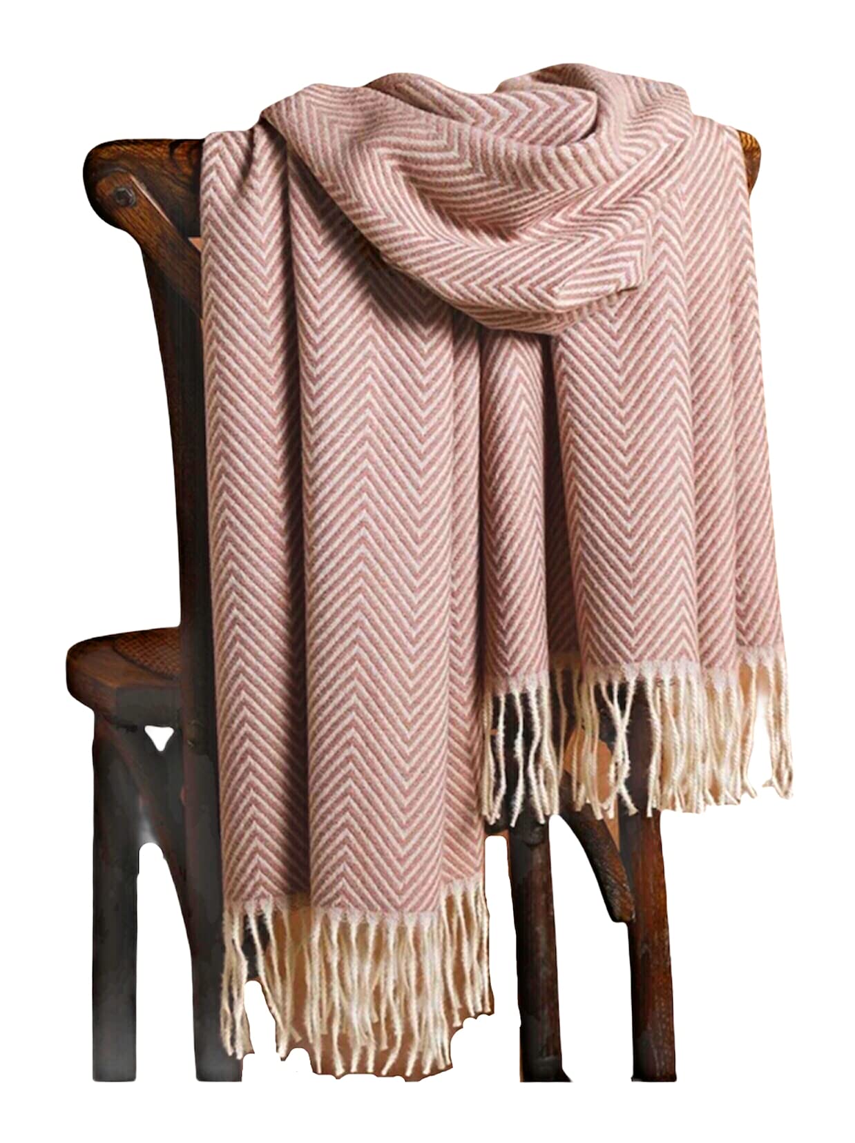 Cashmere Wrap Shawl for Women/Men shawl stole sizes wrap 2020-2021 thick blanket feel with zigzag herringbone pattern