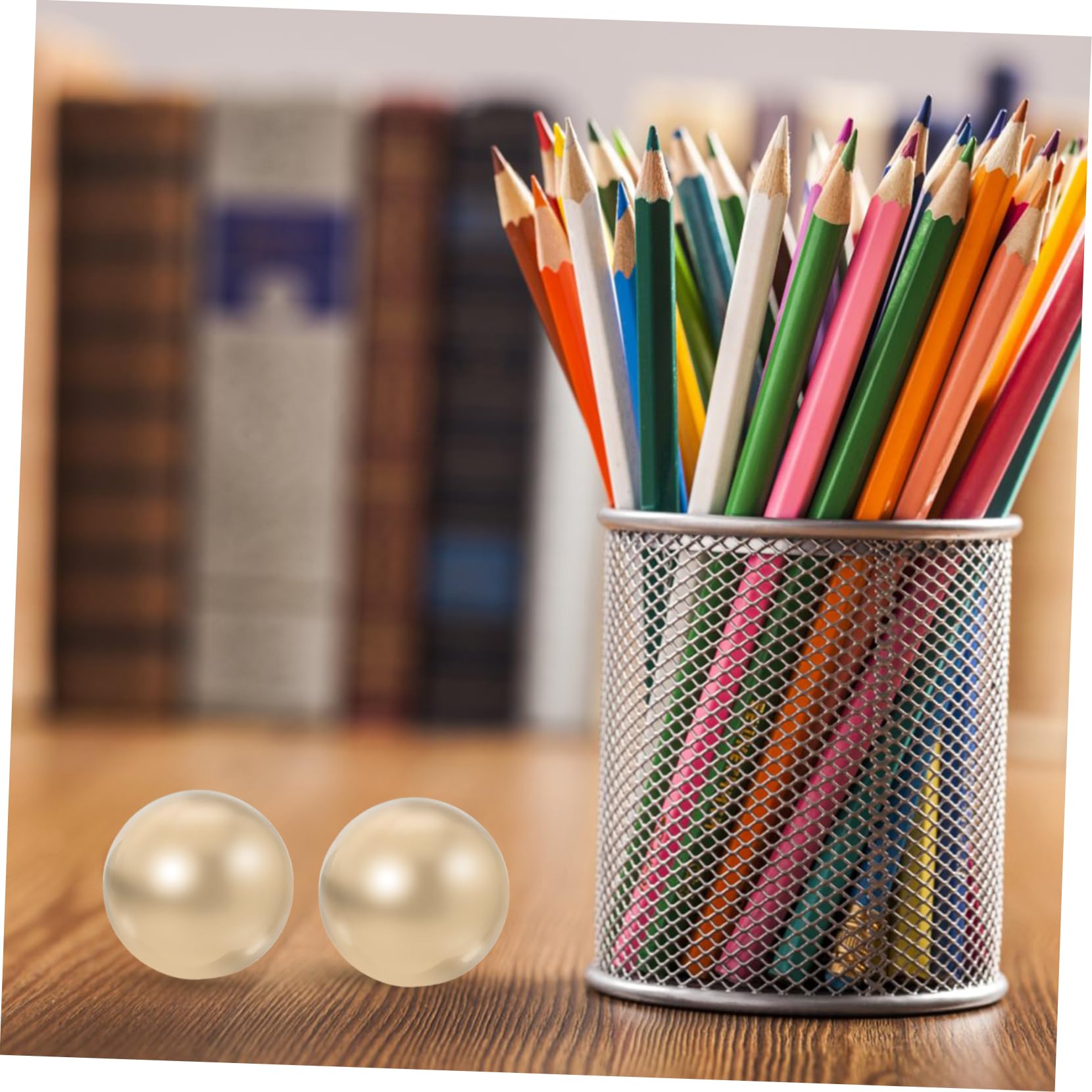 Beavorty 2 Bolas de Masaje de Latón Dorado Portátiles de Manos Pequeñas Bolas Lisas Equipo Adecuado para Balonmano y Ejercicios para Fitness y Relajación para
