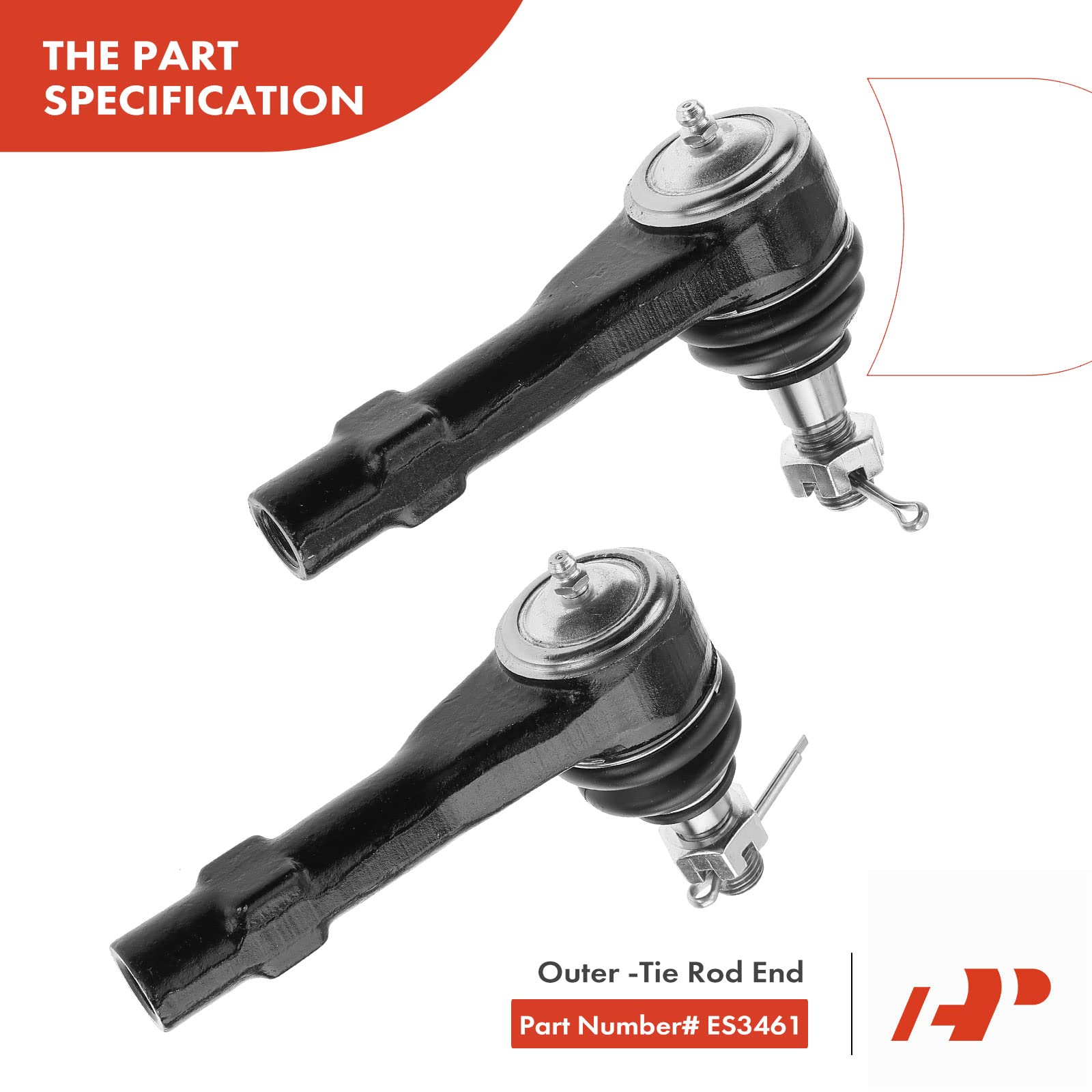 Front Upper Control Arms & Tie Rods Kit For Ford Explorer, Mountaineer, Ranger (95-03)