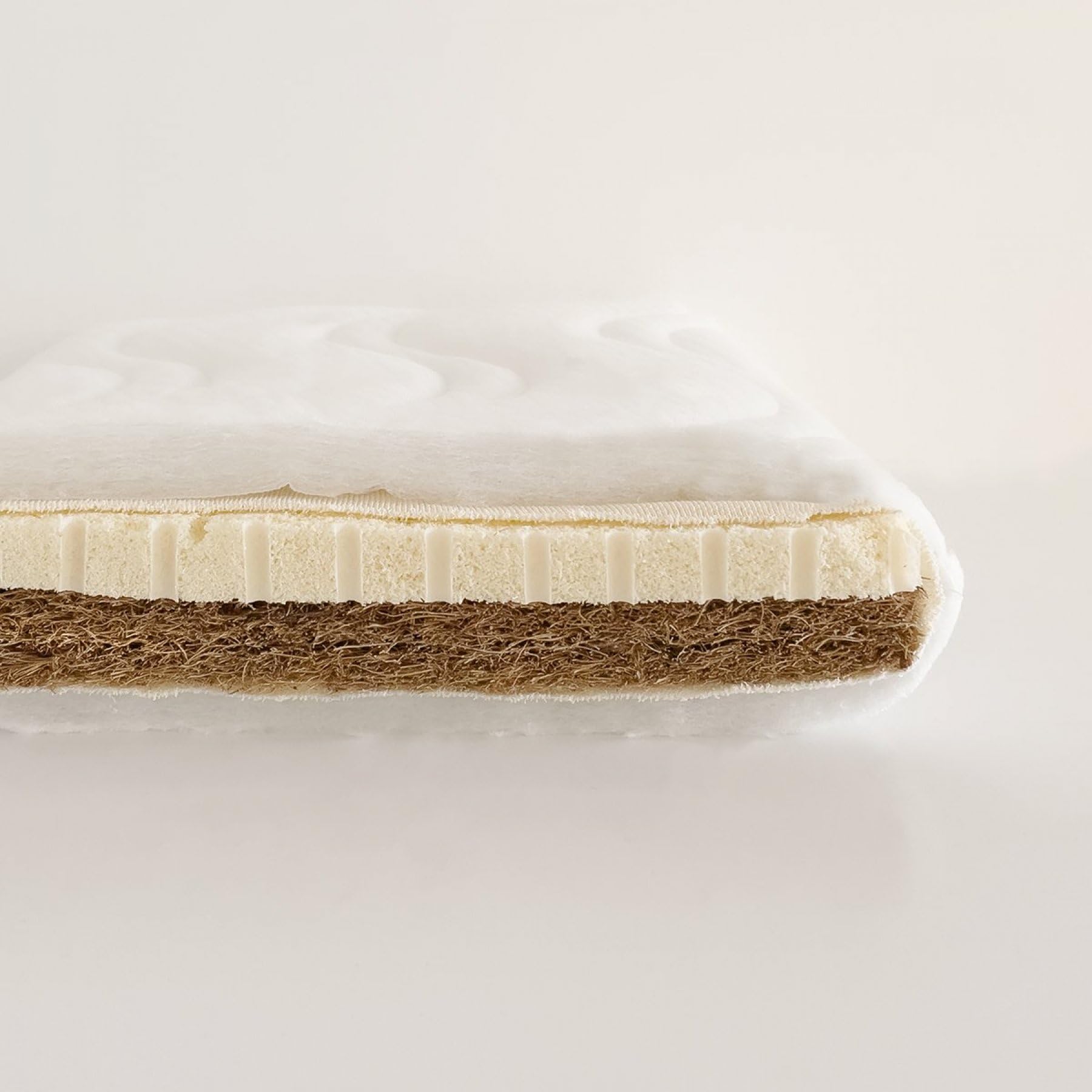 Kadolis - Matelas Berceau 50x83x5 cm COCOLEGEND® - Matelas Cododo | Coco et latex naturel - Matelas ferme nouveau-né - Housse amovible lavable - certifié OEKO-TEX®