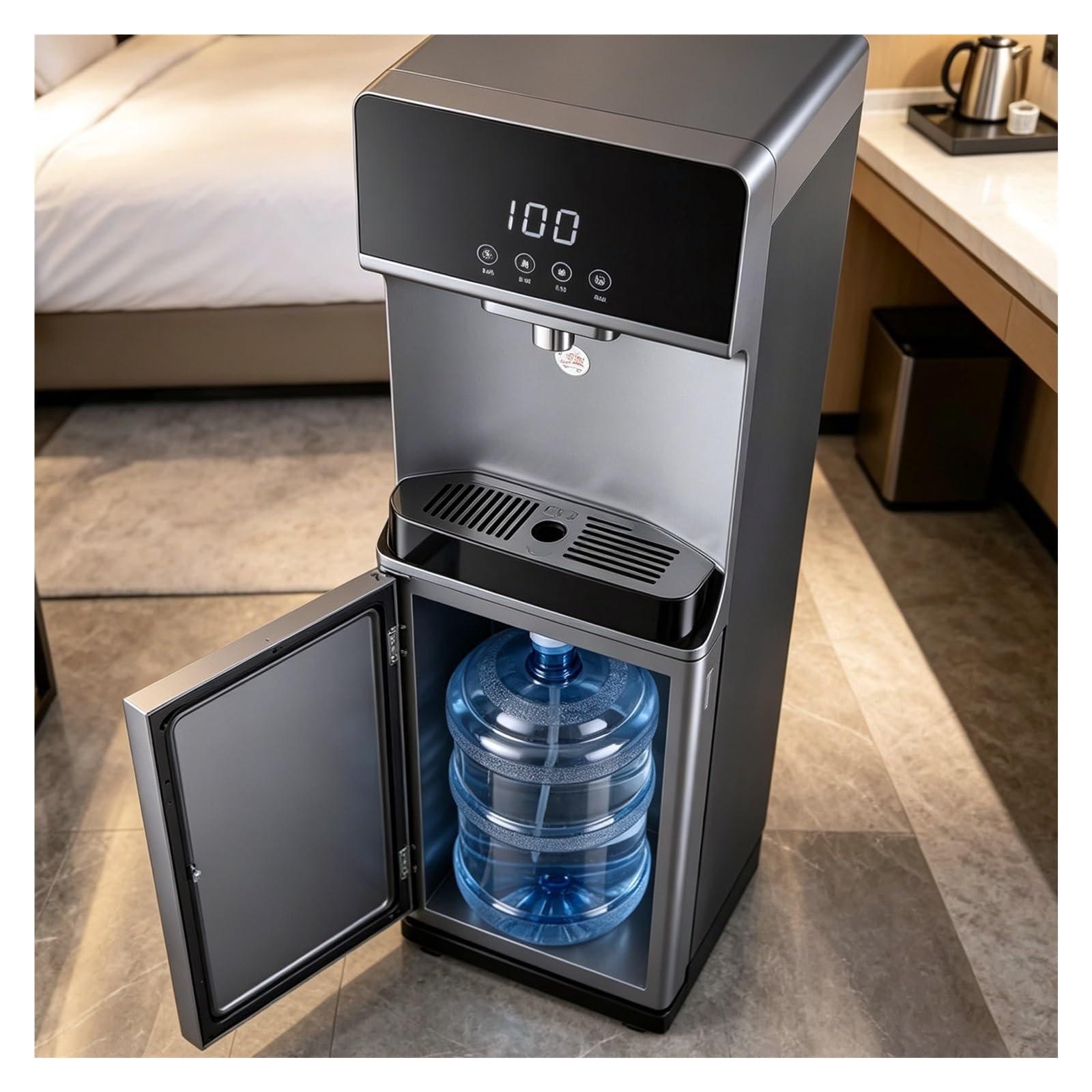 Distributore D'Acqua A Caricamento Dal Basso,Distributore Acqua Refrigerata,Con 5 Impostazioni Di Temperatura,Distributores D'Acquas Indipendente Per Studio
