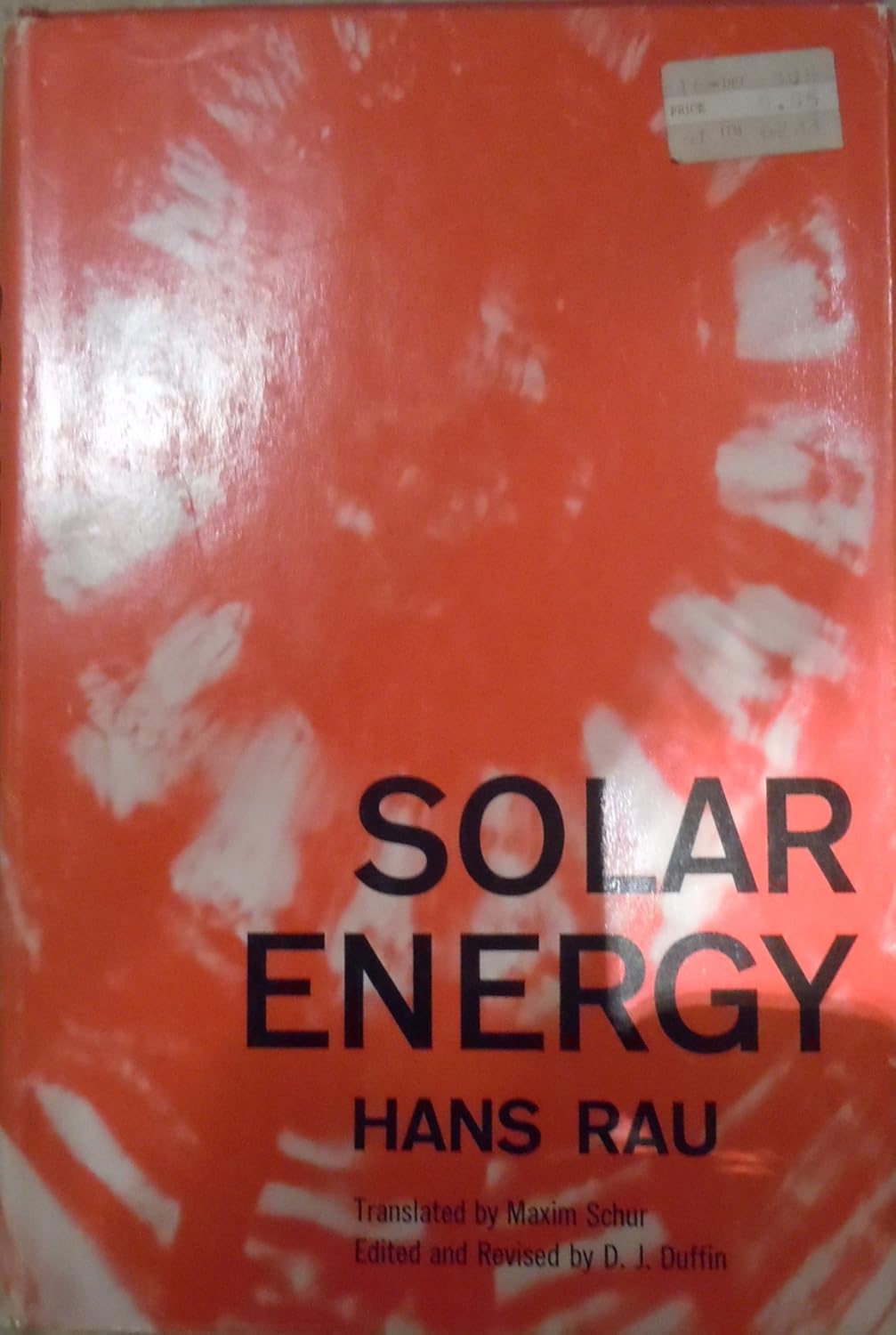 Solar energy. Books