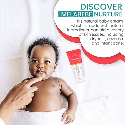 Miniatura 7 de Melabebe Nurture Crema hidratante diaria - Crema para eccema para bebés y loción para bebés Crema para bebés para piel sensible - Loción natural
