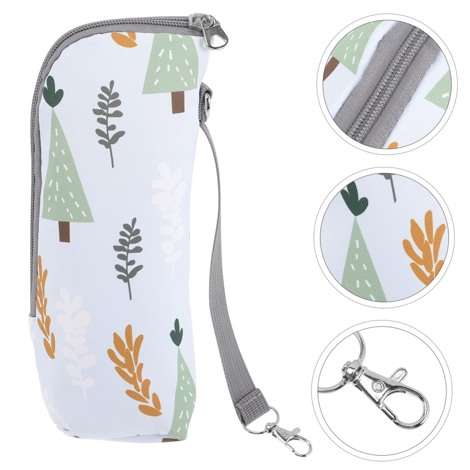 ibasenice 5pezzi Borsa Termica Per Biberon Portatile Sacchetto Isotermico Per Latte Per Viaggi e Passeggiate Con Maniglia Mantiene La Temperatura Per Ore Accessorio Pratico Per Mamme
