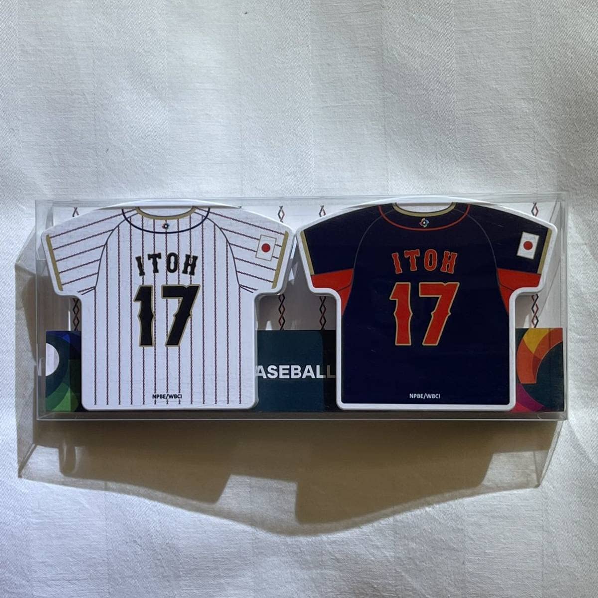 Amazon.co.jp: 侍ジャパン×WBC 選手ユニホーム型クリップマグネット2個 