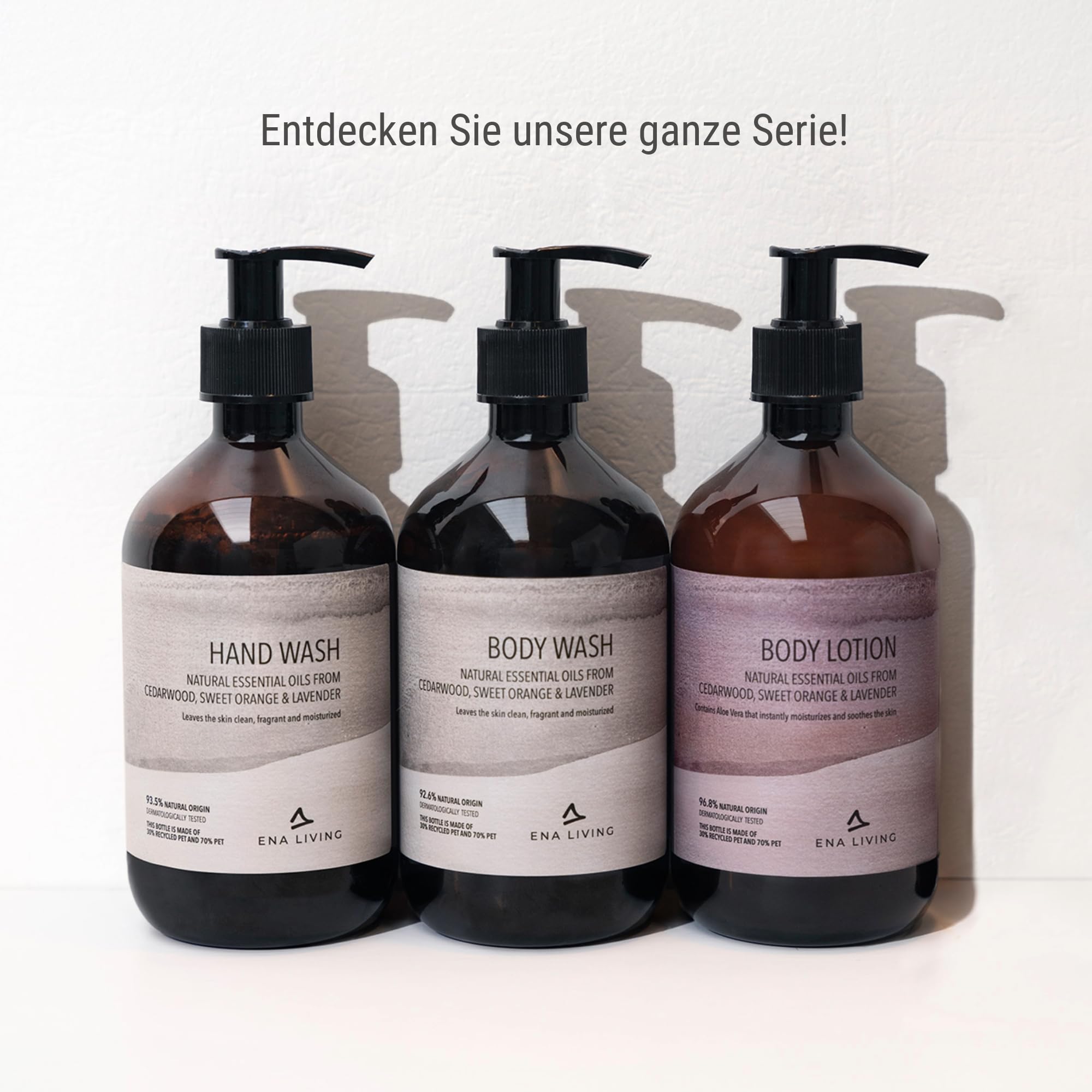 ENA Living Bodylotion im Spender 8'er Pack (8×500ml)