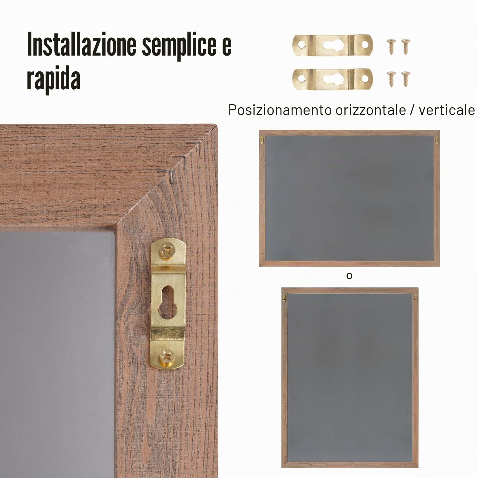 VEVOR Lavagna Magnetica Nera da Parete con Pennelli Cancellino Magnetico 889 x 1168 mm per Ristorante Osteria Evento Festa, Lavagna Nera a Gesso Magnetica Murale 5,2 kg per la Menù da Ristorante Bar