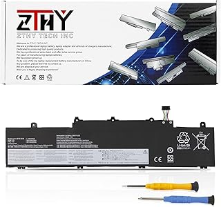 ZTHY 45Wh L19M3PD5 L19C3PD5 Laptop Battery Replacement for Lenovo ThinkPad E14 Gen 2 / E14 Gen 3 / E14 Gen 4 / E15 Gen 2 / E15 Gen 3 / E15 Gen 4 Series L19D3PD5 L19L3PD5 L20C3PD4 L20L3PD4 L20M3PD4