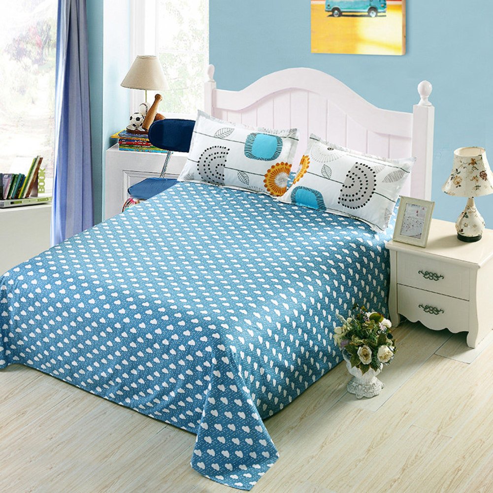 Drap enfant dessin animé 160x230cm pour protéger le lit simplement