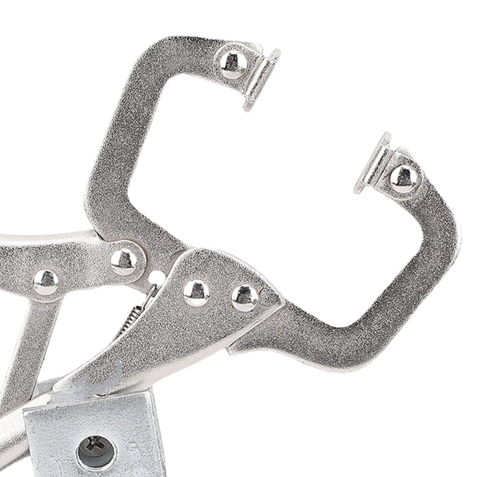 Supporto per terza mano per saldatura resistente Supporto ausiliario per saldatura universale regolabile con morsetto a ganascia quadrata per riparazione e manutenzione ele
